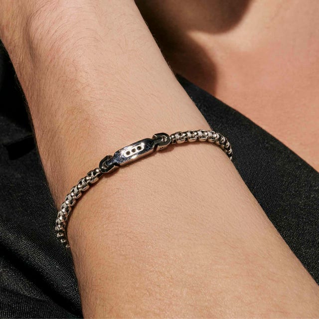 Nomination ManVision Steel Bracelet with 3 Central Cubic Zirconia