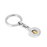 Nomination Manvision Keychain, Anchor, Gold PVD, Stainless Steel