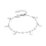Nomination Melodie Bracelet With Stars And Cubic Zirconia
