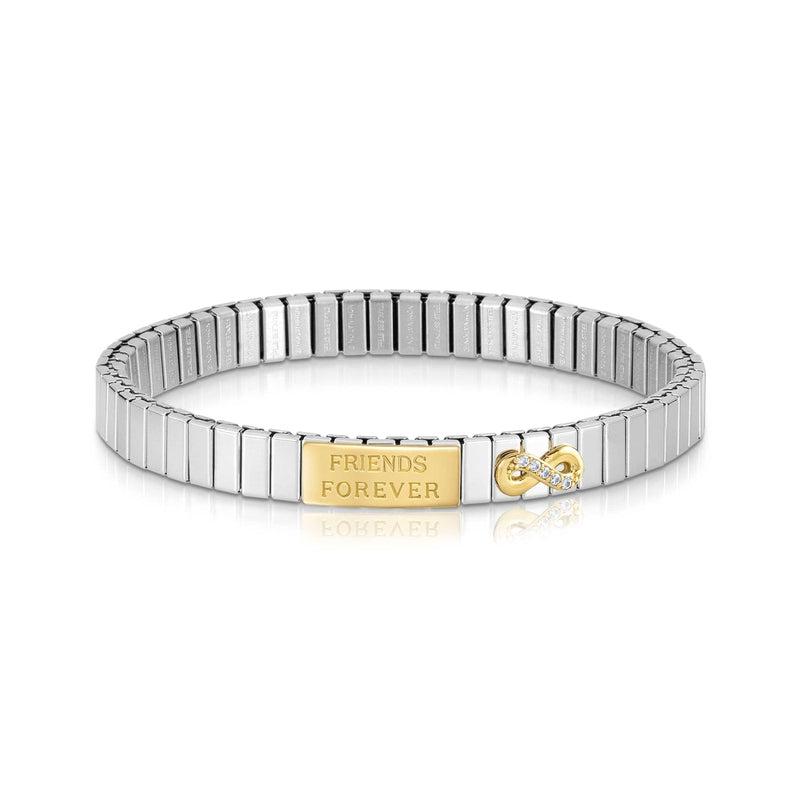 Nomination Messages Stretchable Friends Forever Bracelet