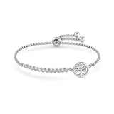 Nomination Milleluci Bracelet, Tree Of Life, Cubic Zirconia, Stainless Steel