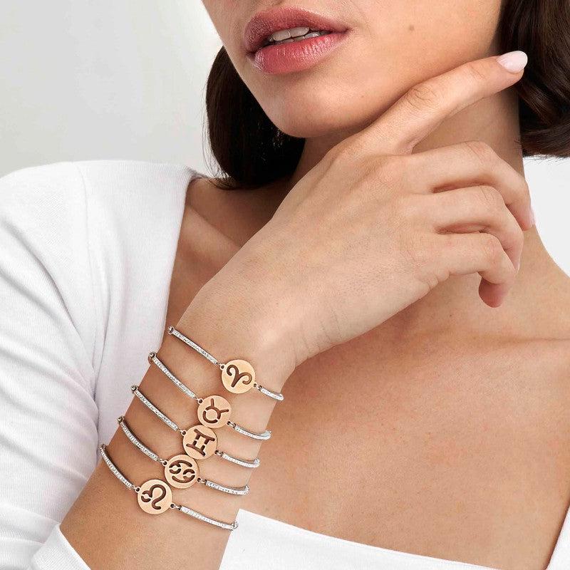 Nomination Milleluci Zodiac Bracelet, Aries, Rose Gold