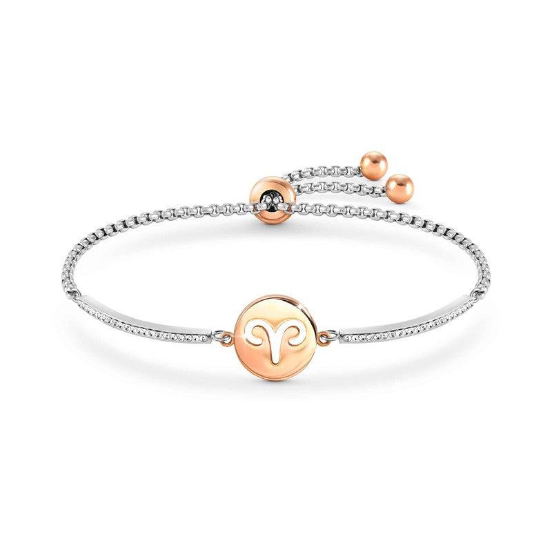 Nomination Milleluci Zodiac Bracelet, Aries, Rose Gold