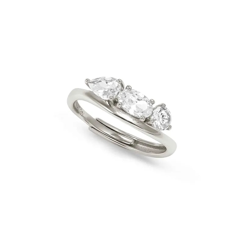 Nomination My Rebel Art Silver Ring with Cubic Zirconia
