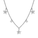 Nomination MySophie Necklace, Rich, Star, Cubic Zirconia, Sterling Silver