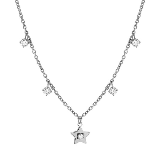 Nomination MySophie Necklace, Star, Cubic Zirconia, Sterling Silver