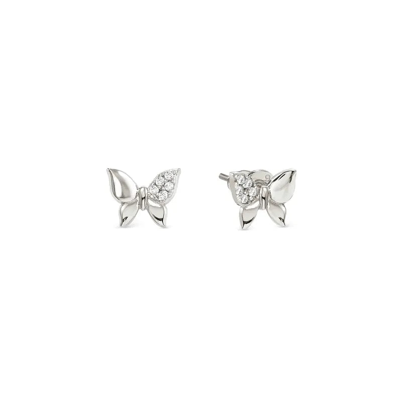 Nomination Petit Sparkle Dainty Butterfly Stud Earrings