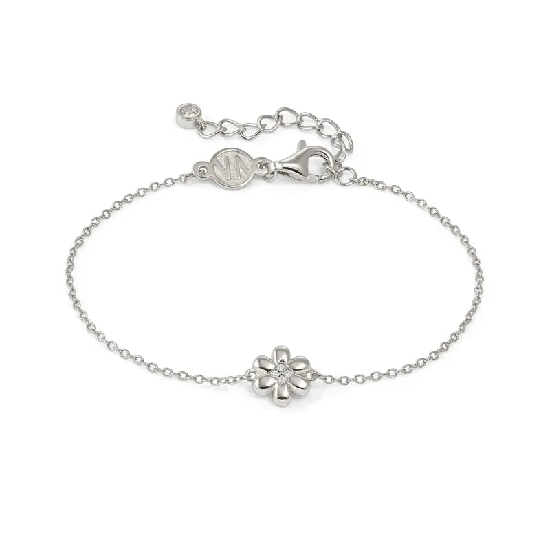 Nomination Petit Sparkle Silver Flower Bracelet