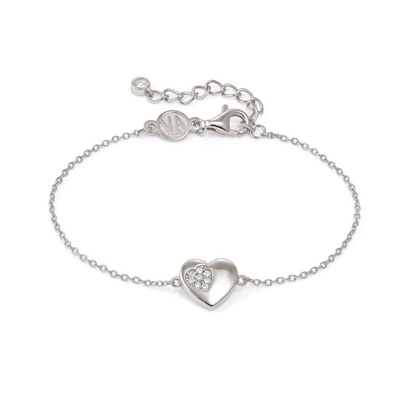 Nomination Petit Sparkle Silver Heart Sparkle Bracelet