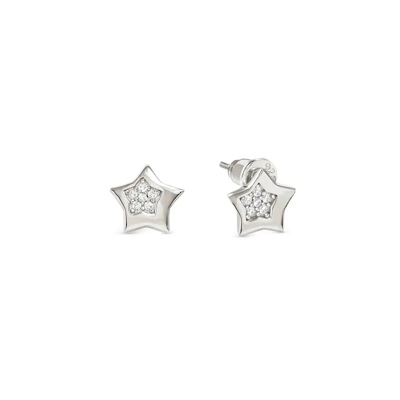 Nomination Petit Sparkle Silver Star Stud Earrings