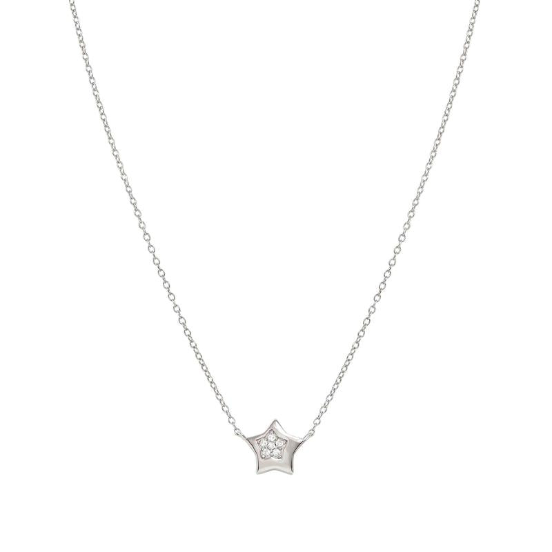 Nomination Petit Sparkle Sterling Silver Star Necklace
