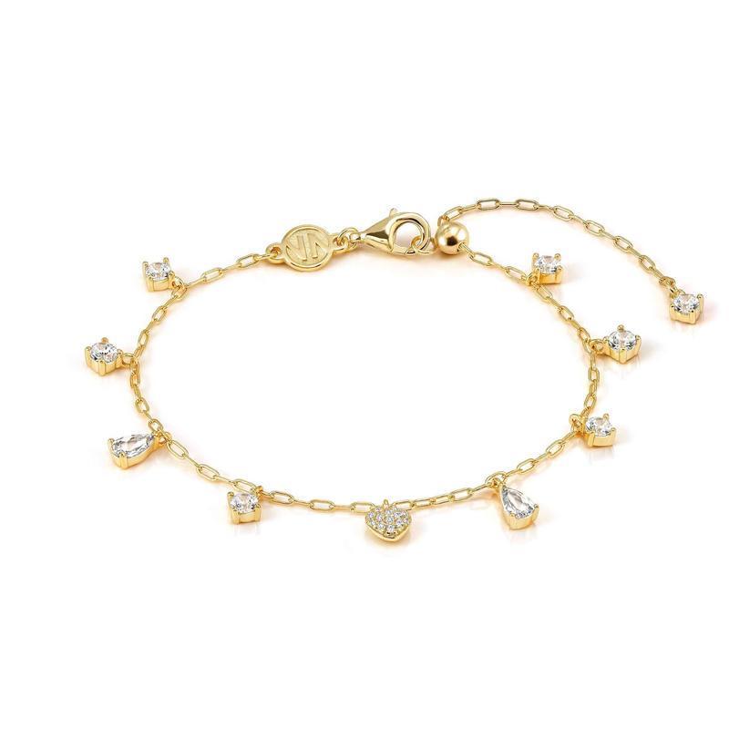 Nomination Precious Moves Bracelet, Heart and Pendants