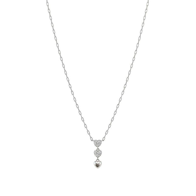 Nomination Precious Moves Necklace with 3 Hearts