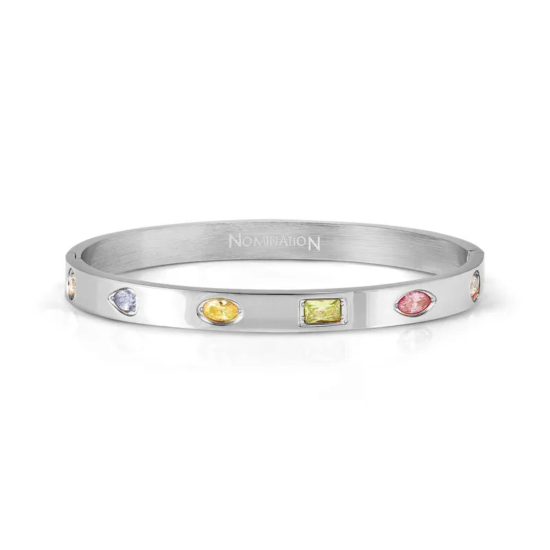 Nomination Pretty Bangles Multi-Colour Silver Bracelet