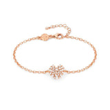 Nomination RayOfLight Bracelet, Heart, White Cubic Zirconia, Rose Gold