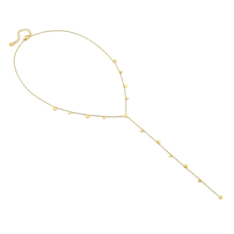 Nomination Ritmatika Heart Lariat Gold Necklace