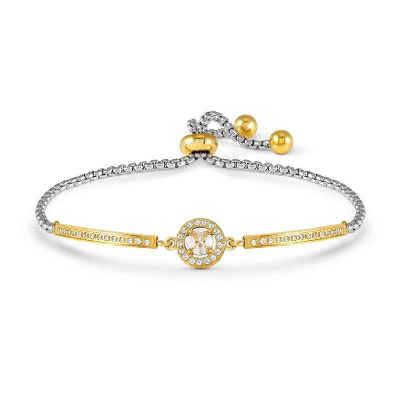 Nomination RoyalDream Bracelet, Circle, Cubic Zirconia, Gold