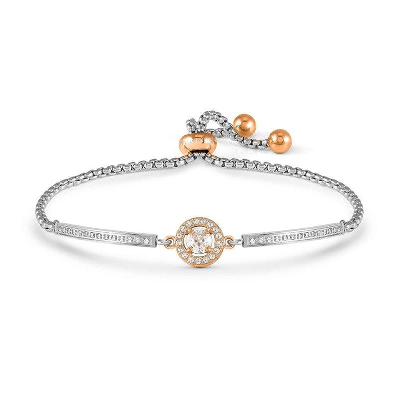 Nomination RoyalDream Bracelet, Circle, Cubic Zirconia, Rose Gold