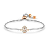 Nomination RoyalDream Bracelet, Drop, Cubic Zirconia, Rose Gold