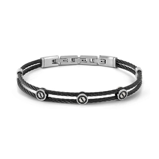 Nomination #SeaLover Bracelet, Screw, Cable, Sterling Silver