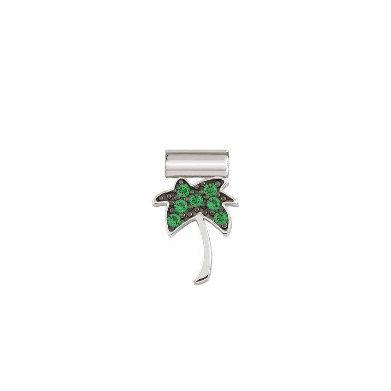 Nomination SeiMia Charm, Palm Tree, Cubic Zirconia, Silver