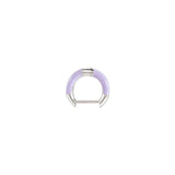 Nomination SeiMia Earring, Candy Edition, Single Stud, Lilac, Silver & Enamel