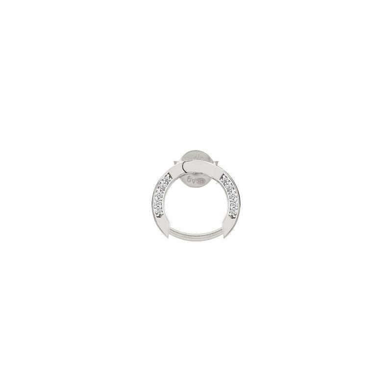 Nomination SeiMia Earring, Single Stud, Circle, Silver