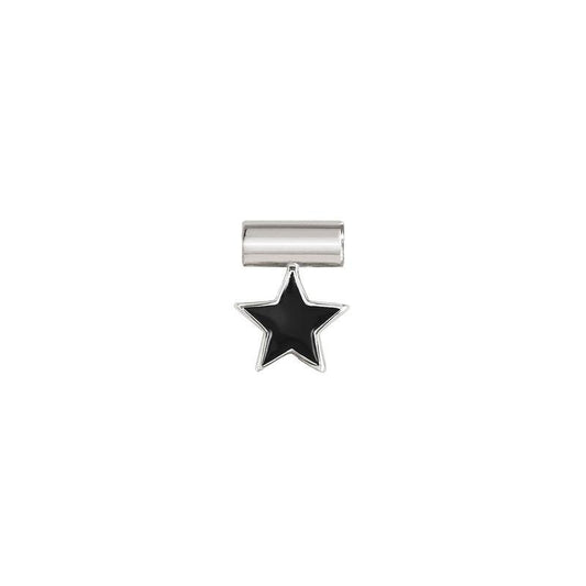 Nomination SeiMia Pendant, Black Star, Silver & Enamel