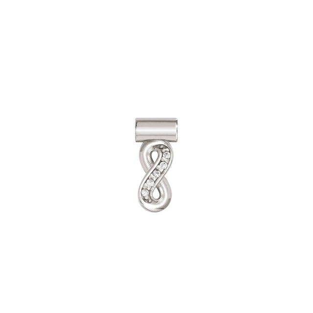 Nomination SeiMia Pendant, Infinity, Cubic Zirconia, Silver