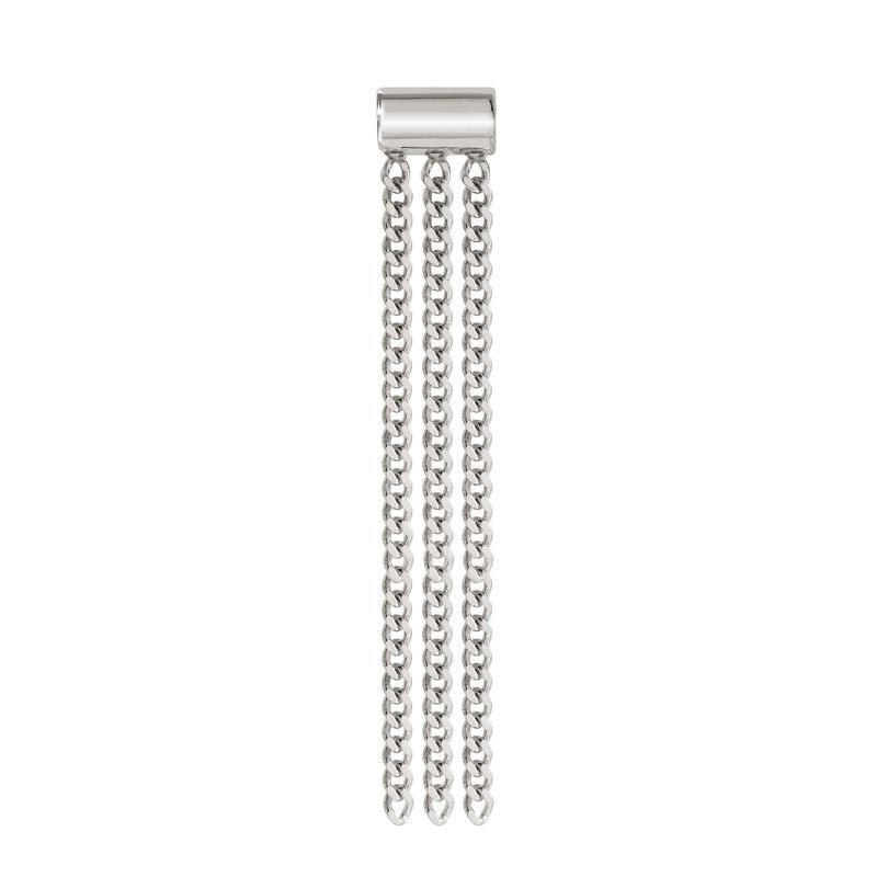 Nomination SeiMia Pendant, Long Triple Chain, Silver