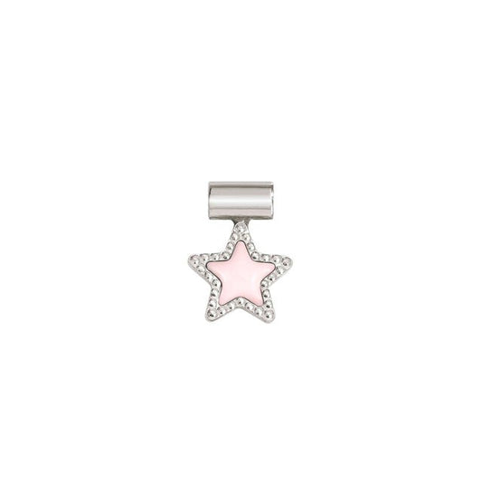 Nomination SeiMia Pendant, Pink Star, Silver & Enamel