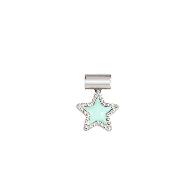Nomination SeiMia Pendant, Turquoise Star, Silver & Enamel