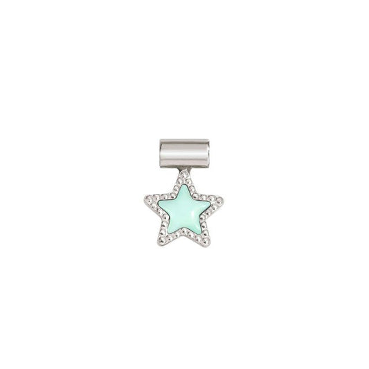 Nomination SeiMia Pendant, Turquoise Star, Silver & Enamel
