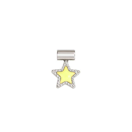 Nomination SeiMia Pendant, Yellow Star, Silver
