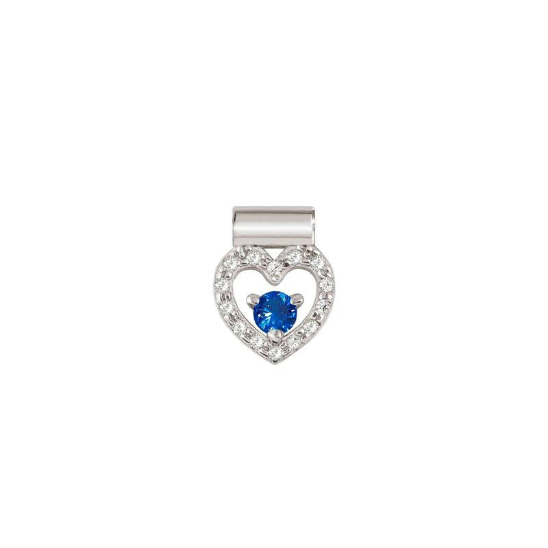 Nomination SeiMia Sterling Silver Heart Charm Pendant