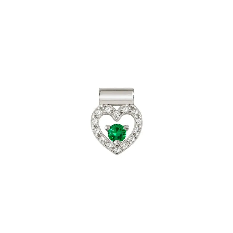 Nomination SeiMia Sterling Silver Heart Charm Pendant