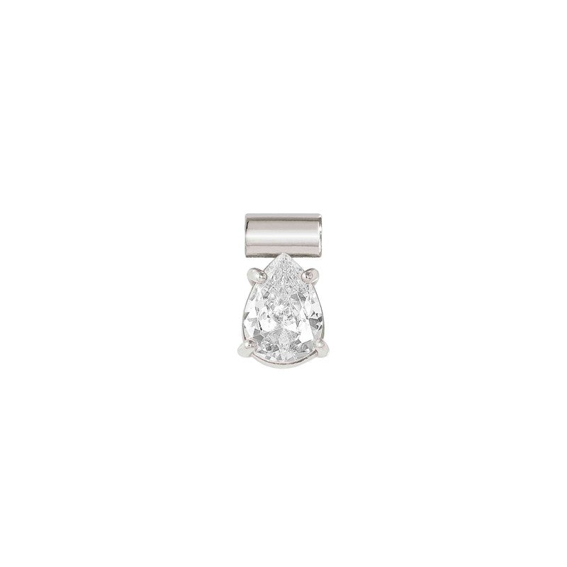 Nomination SeiMia White Edition Pendant, Drop, Cubic Zirconia