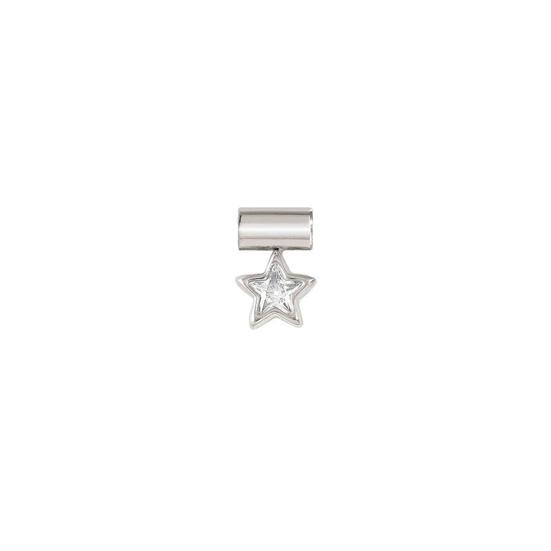 Nomination SeiMia White Edition Pendant, Star, Cubic Zirconia