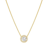 Nomination Seidivina Necklace, Cubic Zirconia, Gold, Stainless Steel