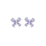 Nomination Shine Me Up Earrings, Butterfly with Cubic Zirconia, Sterling Silver