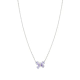 Nomination Shine Me Up Necklace, Butterfly with Cubic Zirconia, Sterling Silver