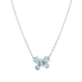 Nomination Shine Me Up Necklace, Butterfly with Cubic Zirconia, Sterling Silver