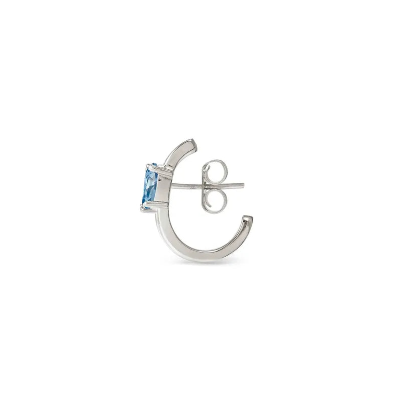 Nomination Silver Colour Wave Aurora Hoop Earrings