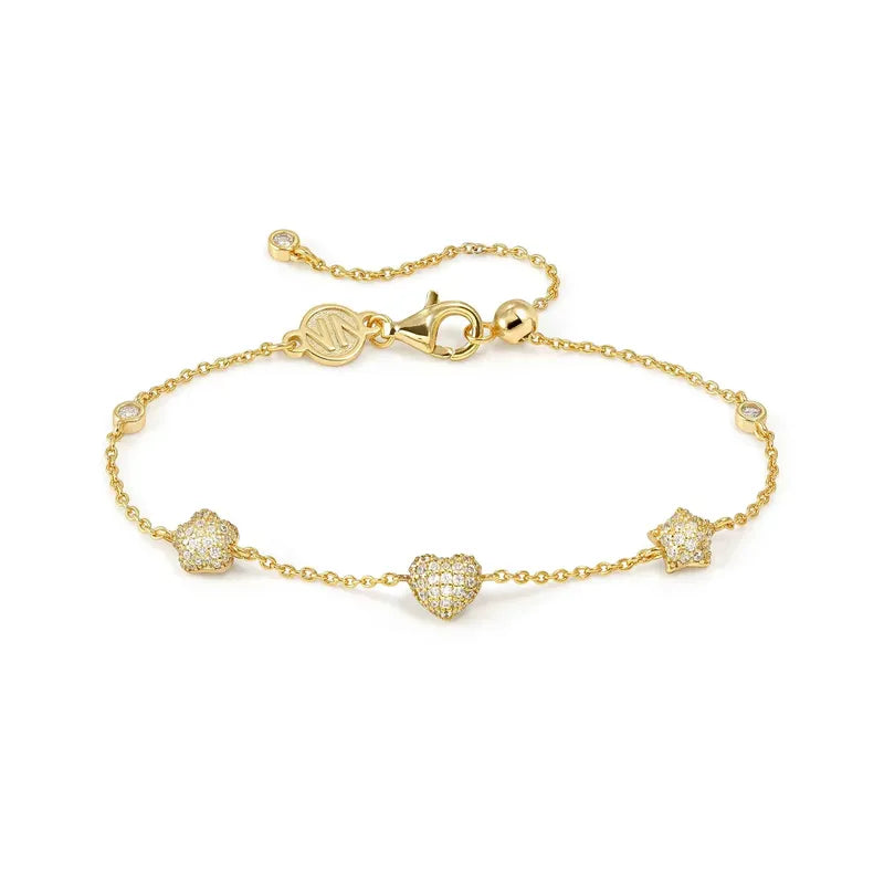 Nomination Silver LifePoetry Symbol Gold Bracelet