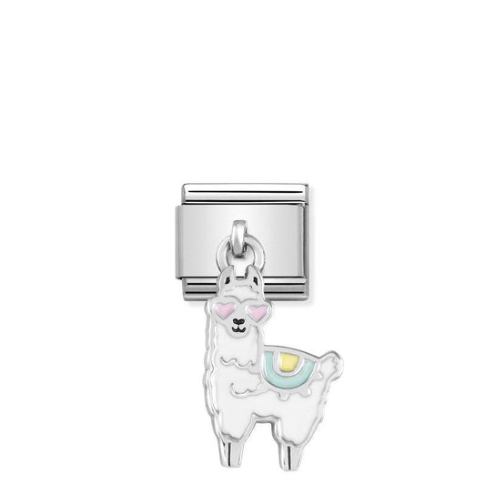 Nomination Silvershine Hanging Llama Link