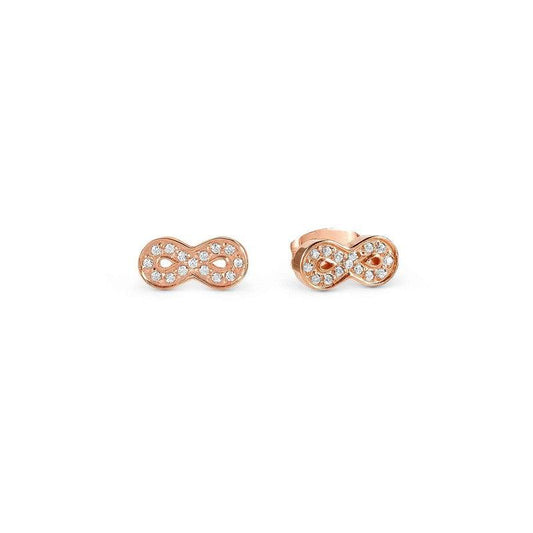 Nomination Soffio Damore Earrings, Infinity, Cubic Zirconia, Rose Gold