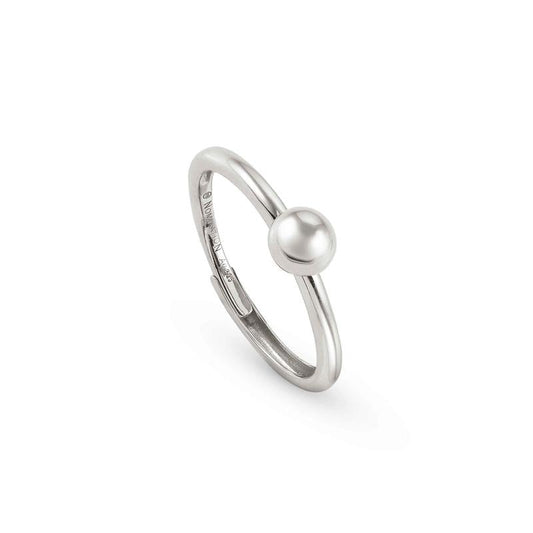 Nomination Soul Ring, Central Detail, Silver