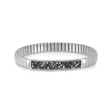 Nomination Stretchable Small Bracelet With Crystals