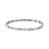 Nomination Strong Diamond Bracelet, White Diamond, Silver, Stainless Steel