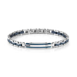 Nomination Strong Diamond Ceramic Bracelet, Sapphire, Bue, Stainless Steel